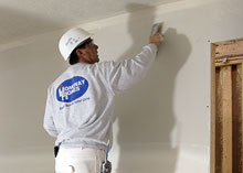 The Paint Station in our central Illinois Modular Home Building Facility.
